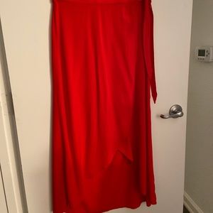 H&M envelope midi skirt